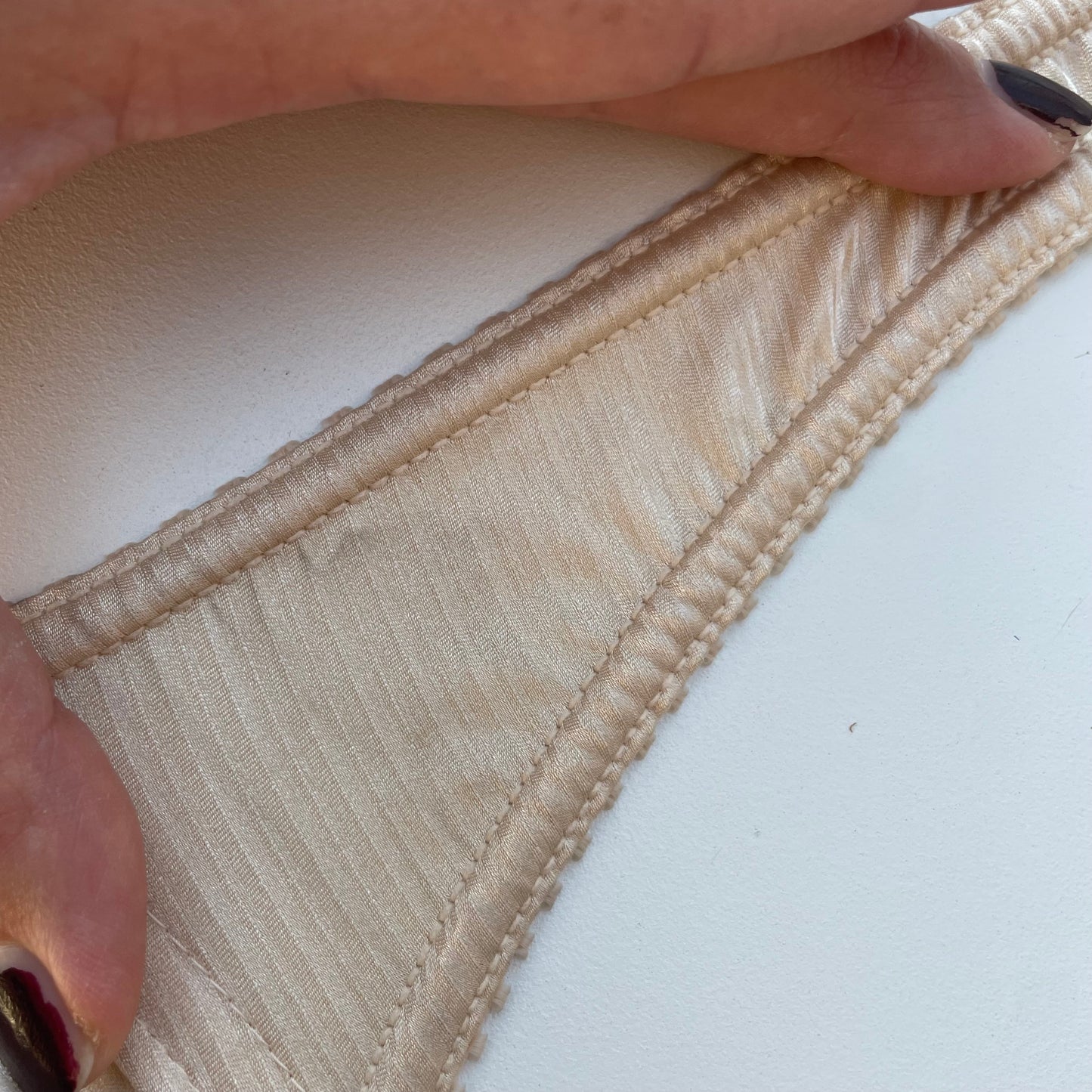 Soutien-gorge bandeau ivoire