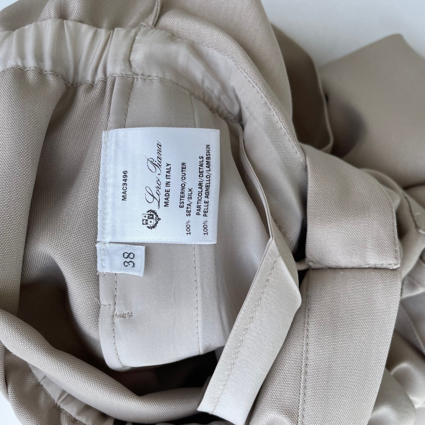 Robe en soie Loro Piana