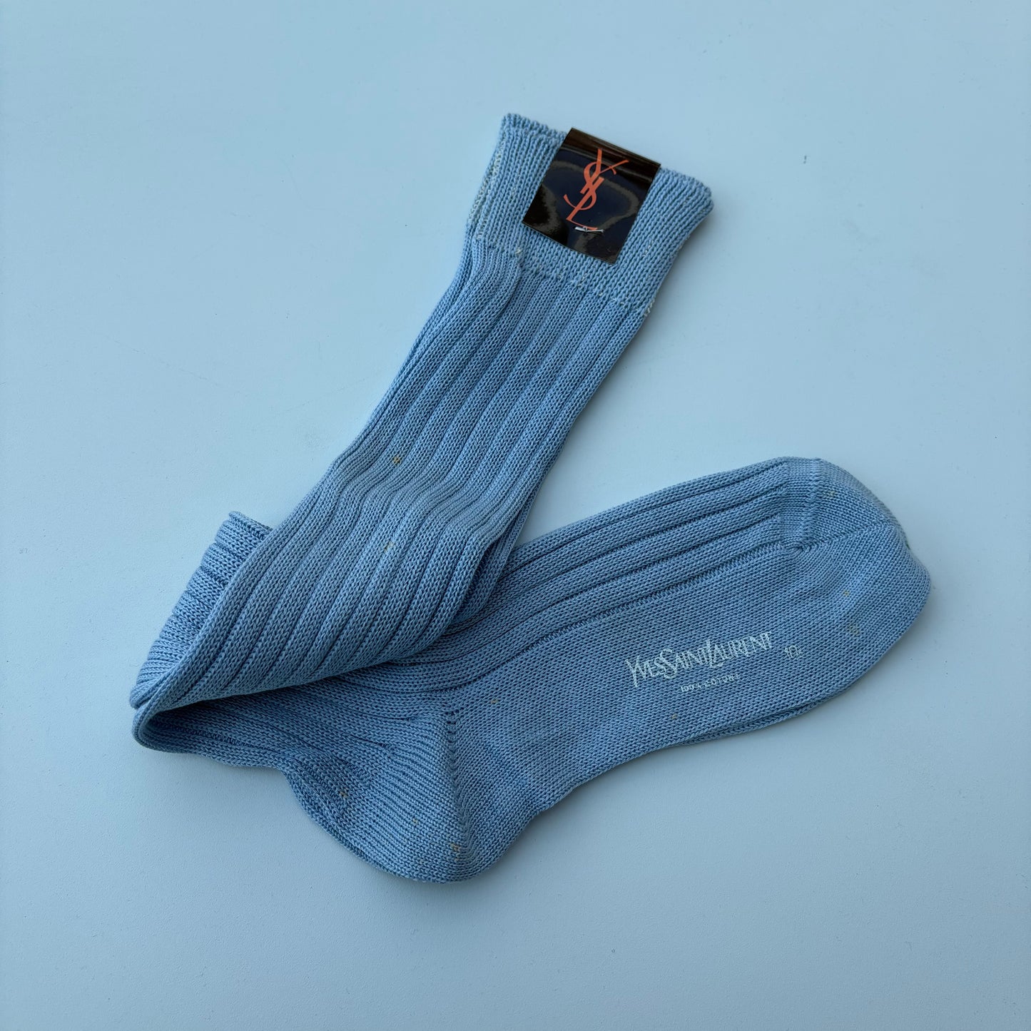 Calzettoni YSL azzurri