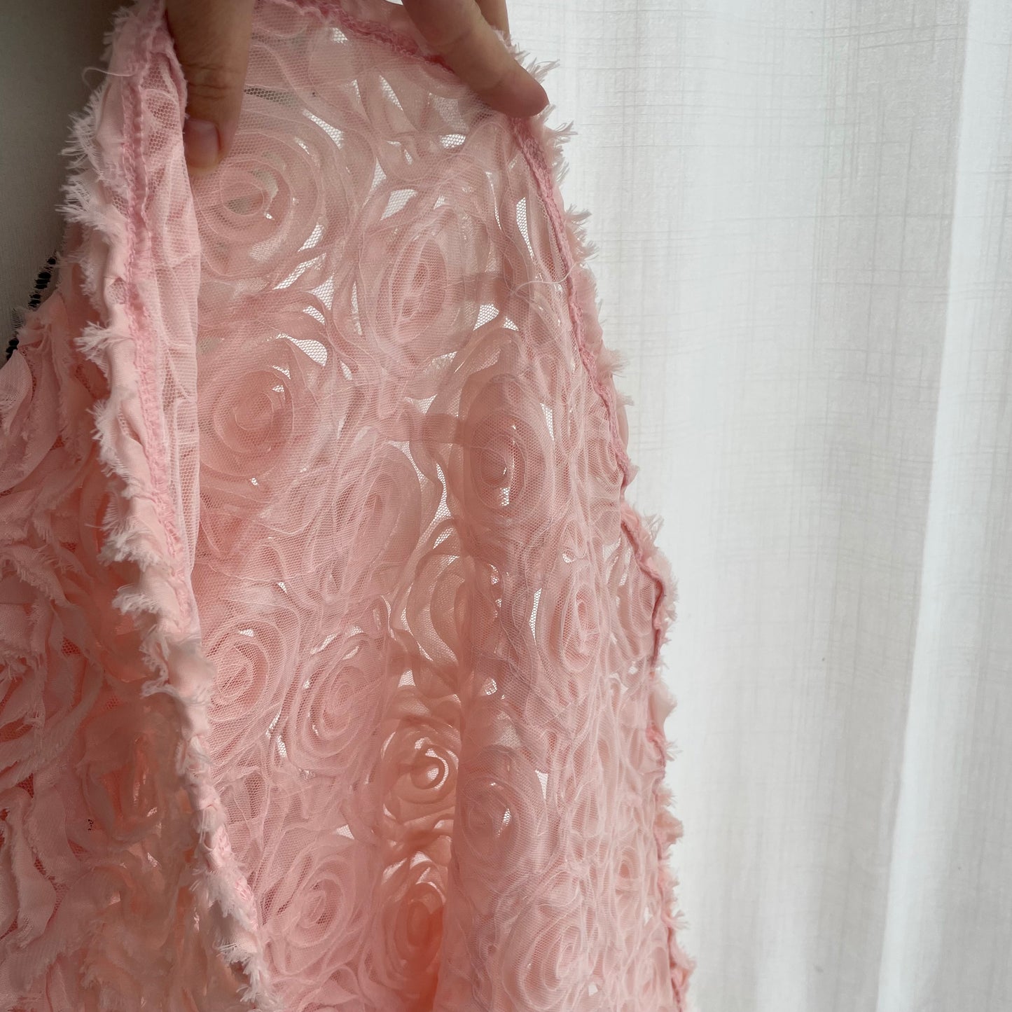 Dress with roses