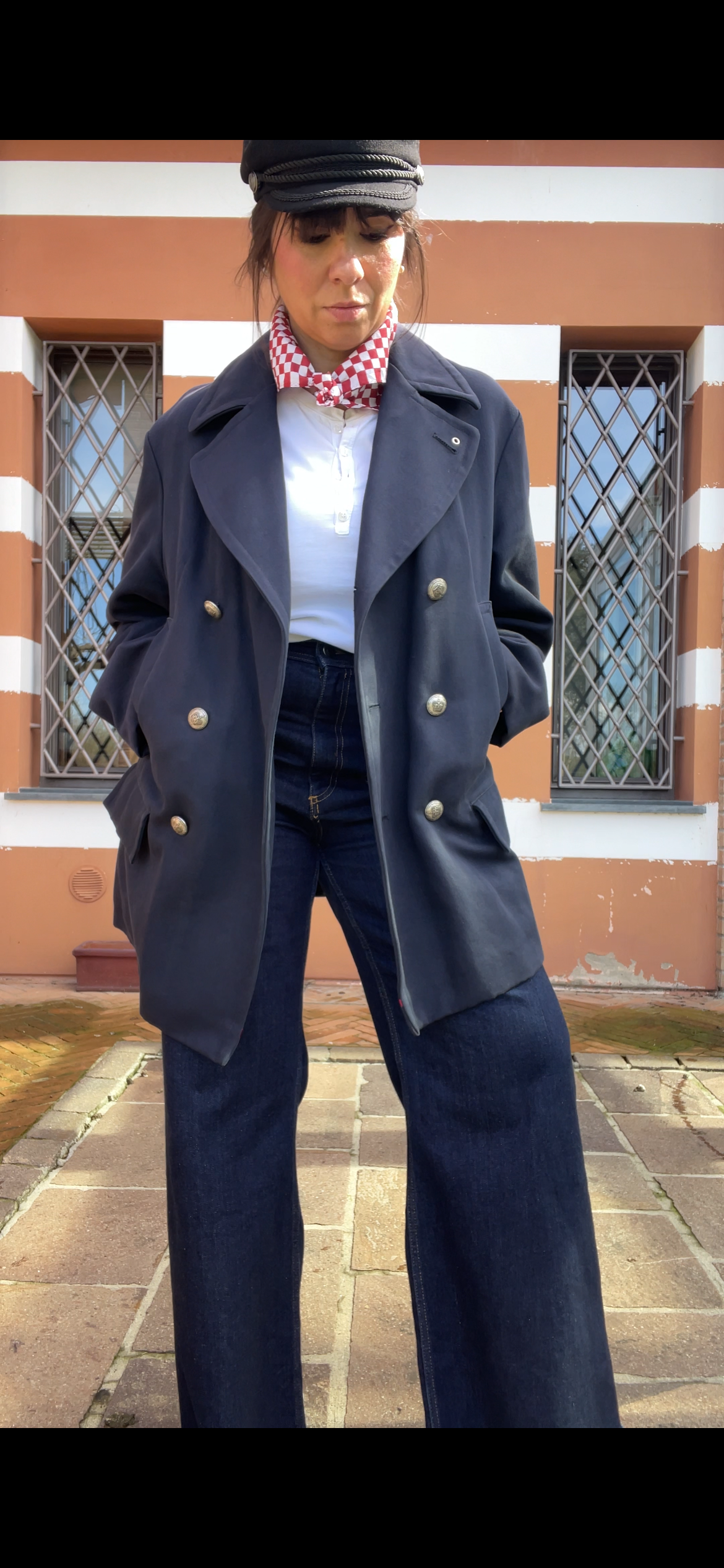 Peacoat - doppiopetto navy