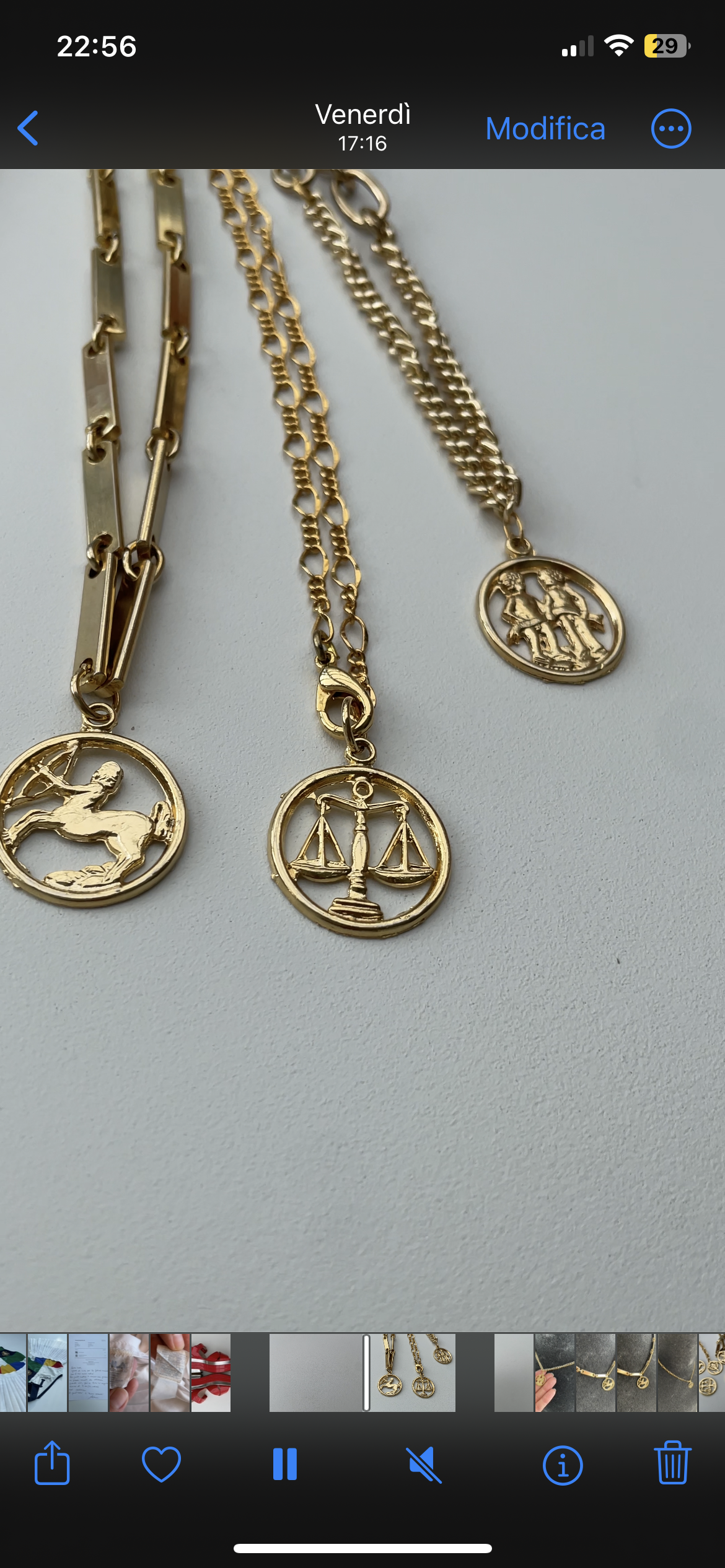 Bilancia necklace