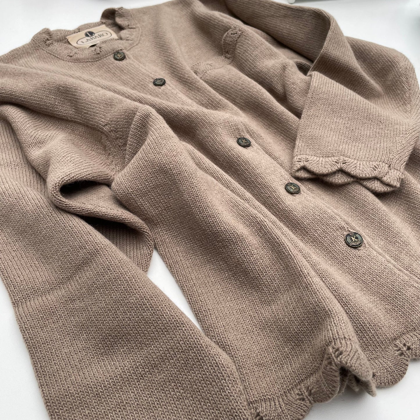 Cardigan lana con taschino