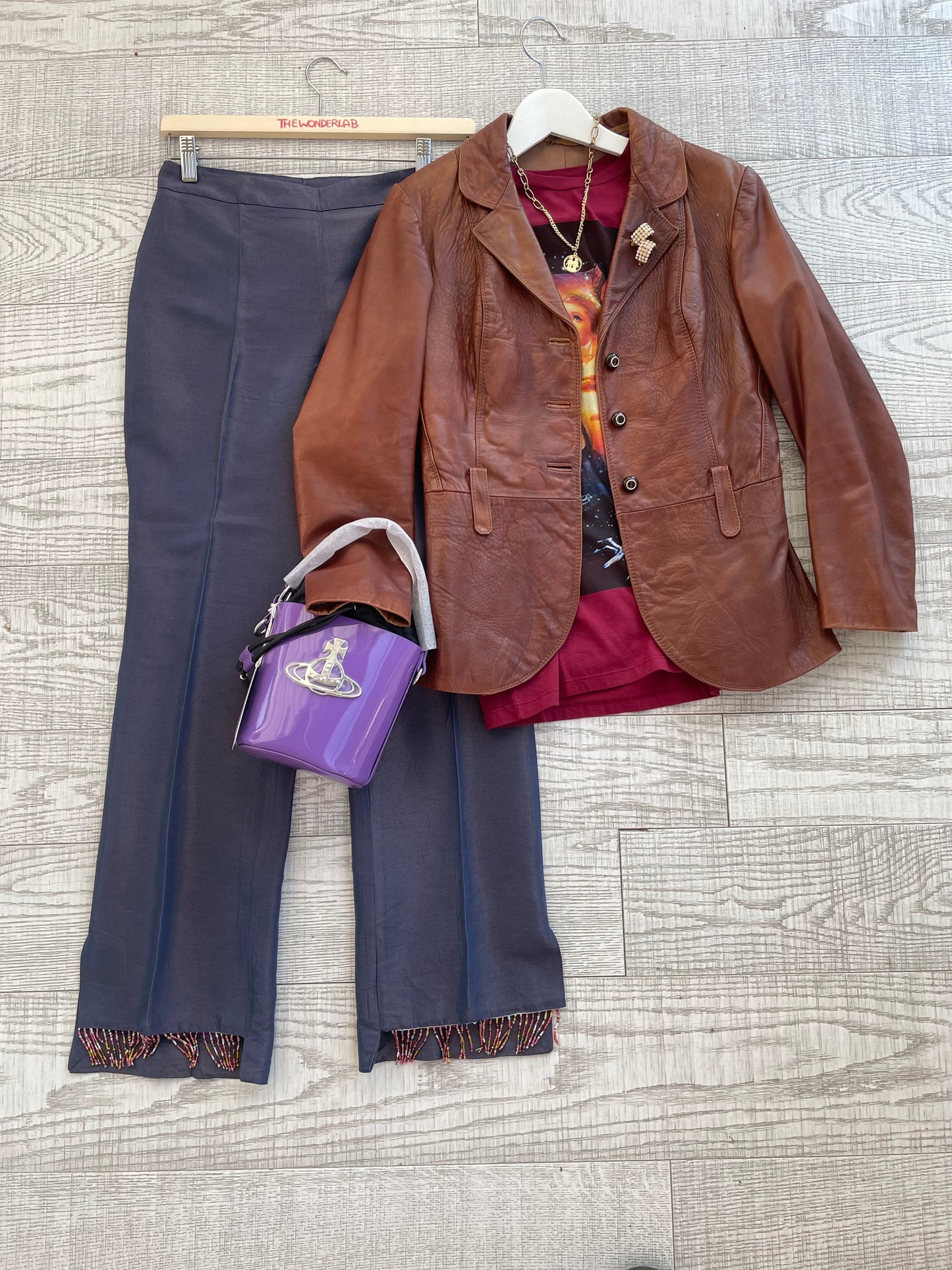 Frilly trousers