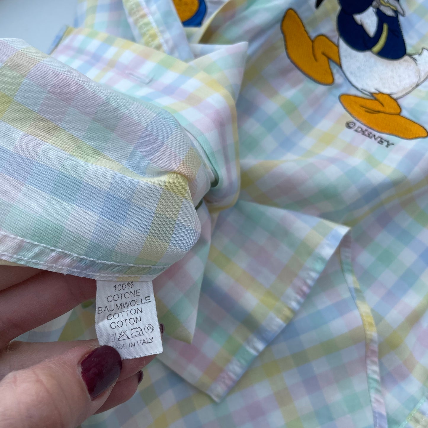 Spring paperino shirt