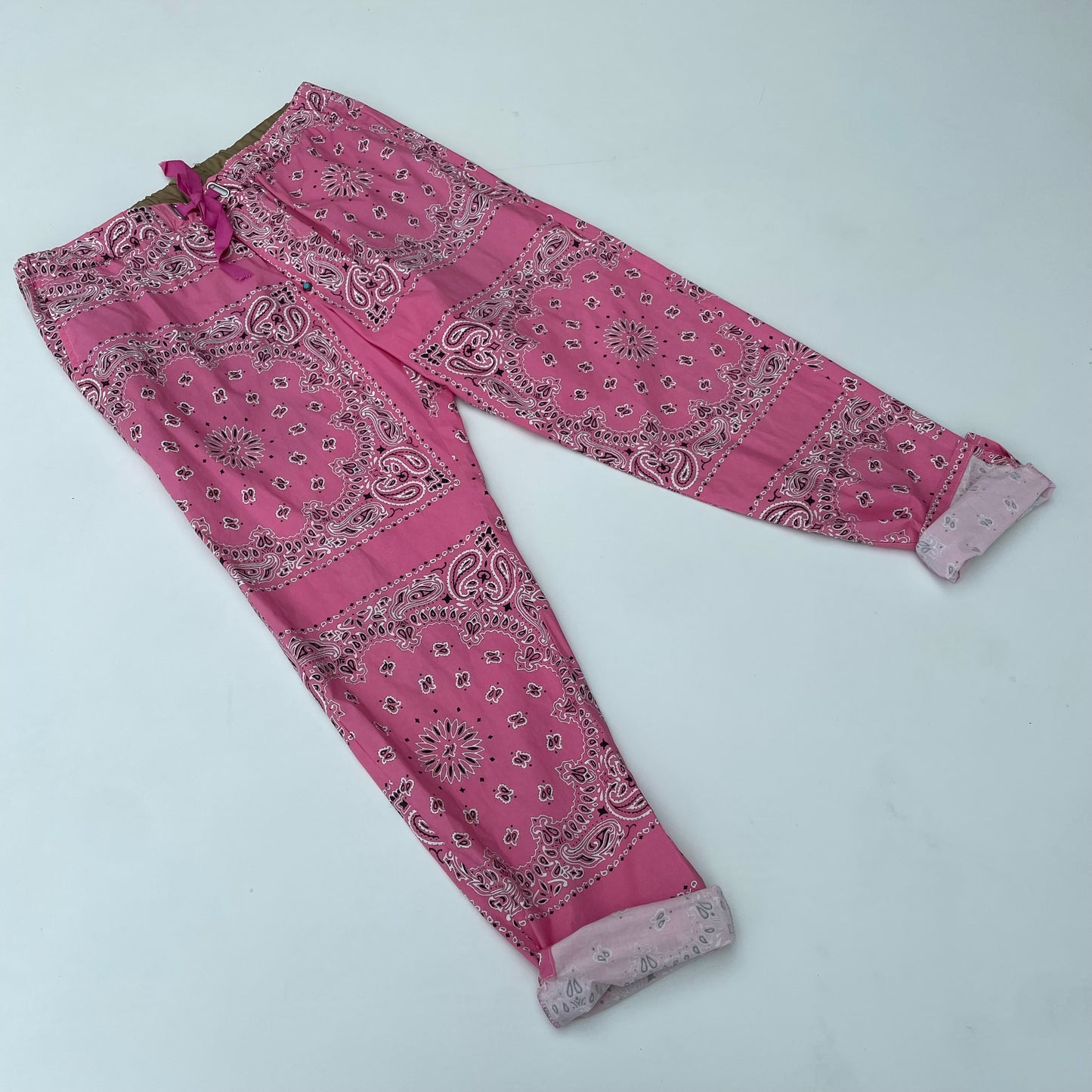 Pantalon à imprimé cachemire