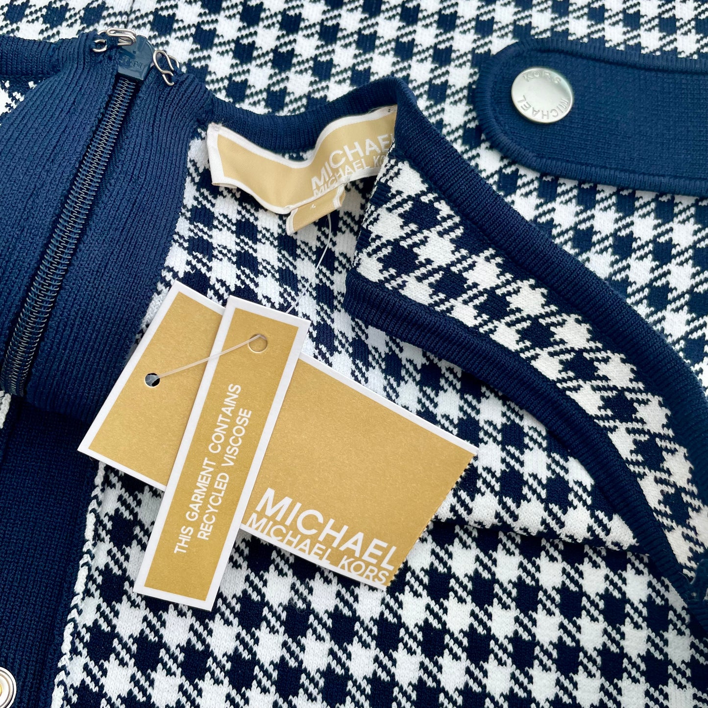 Robe jacquard vichy