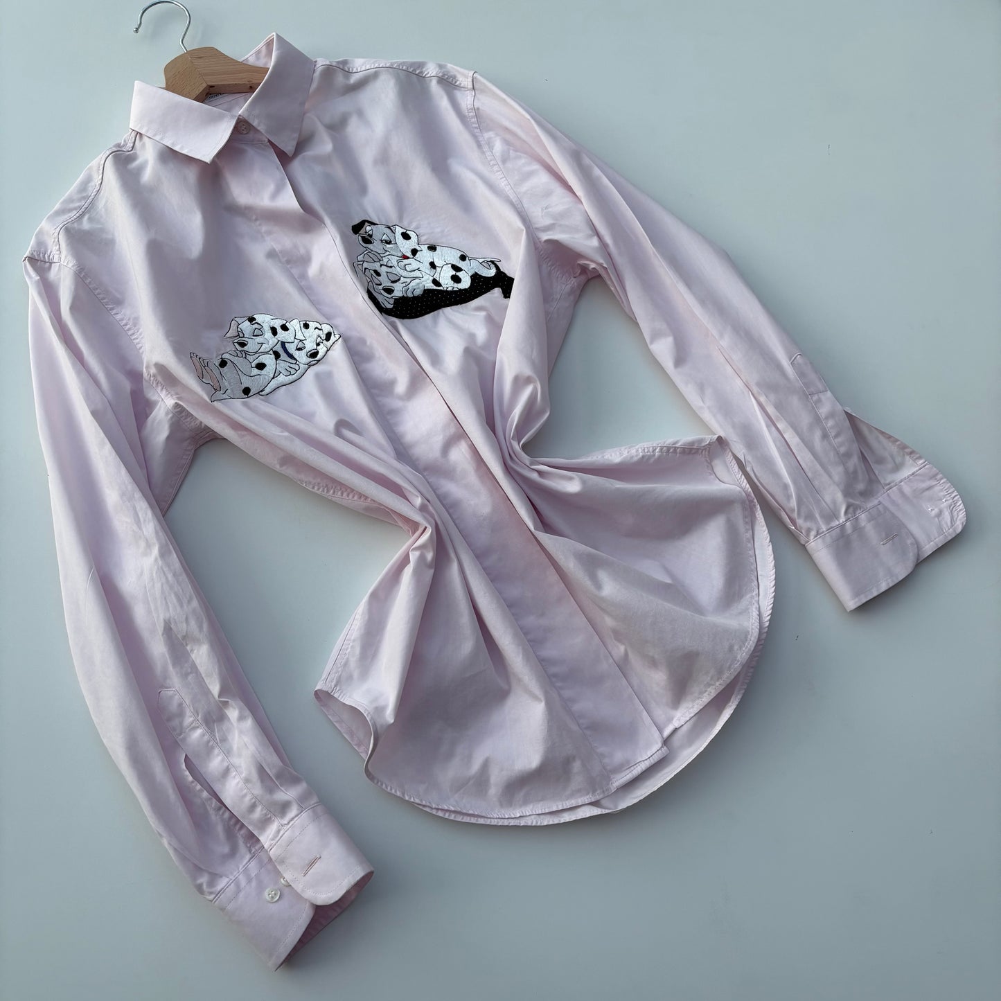 Dalmata shirt in rosa