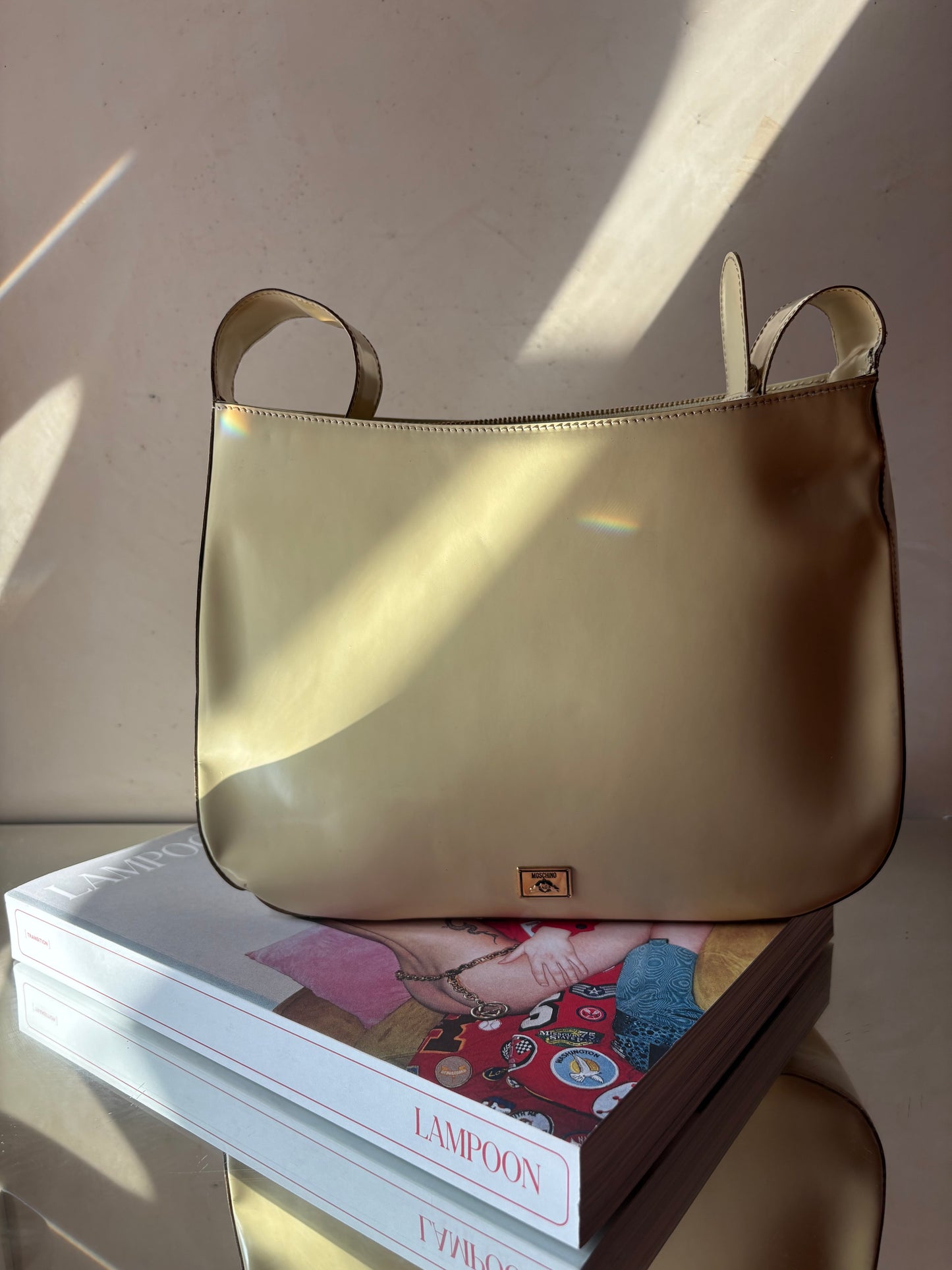 Moschino bag giallo sorbetto