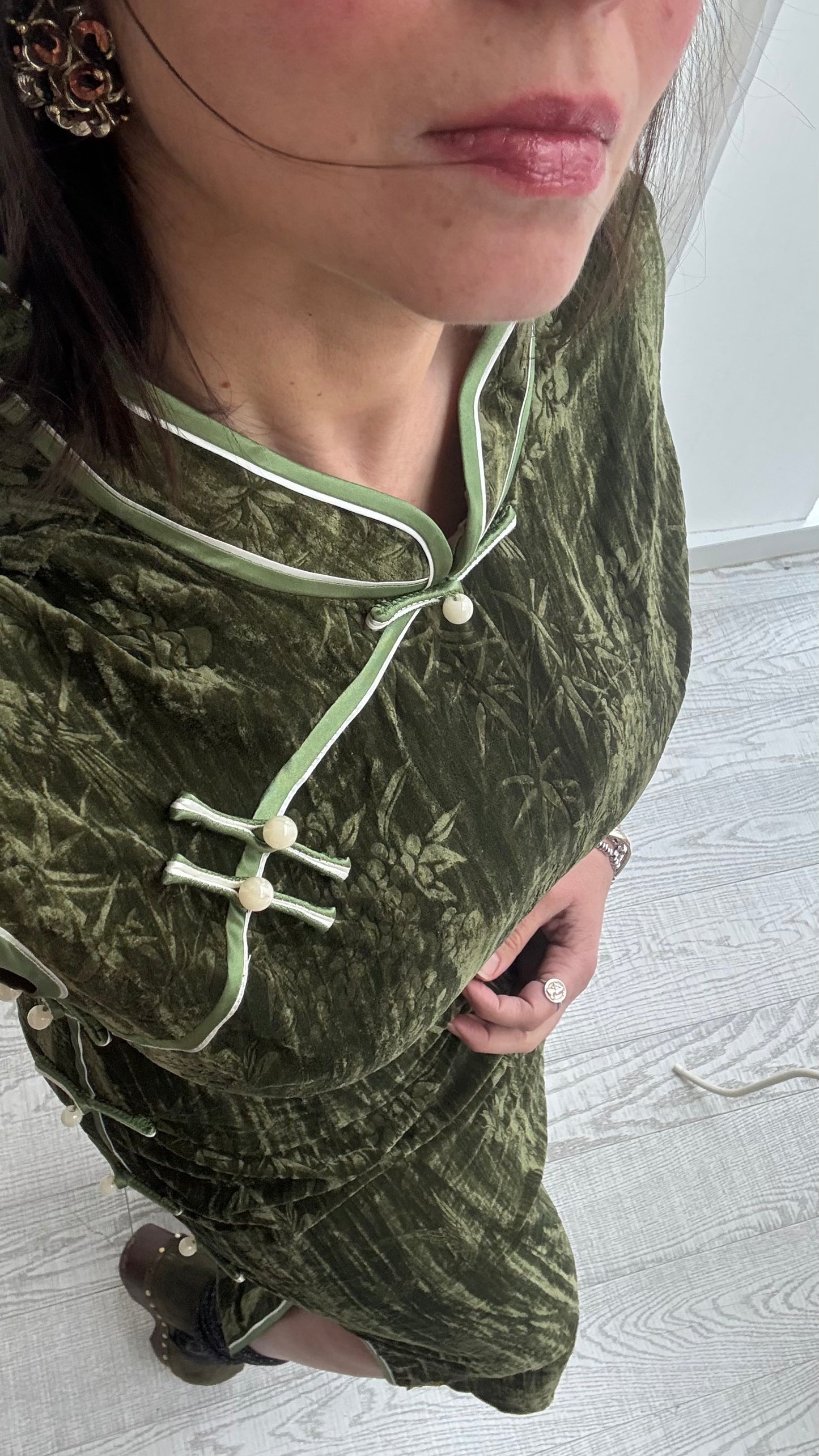 Qipao verde