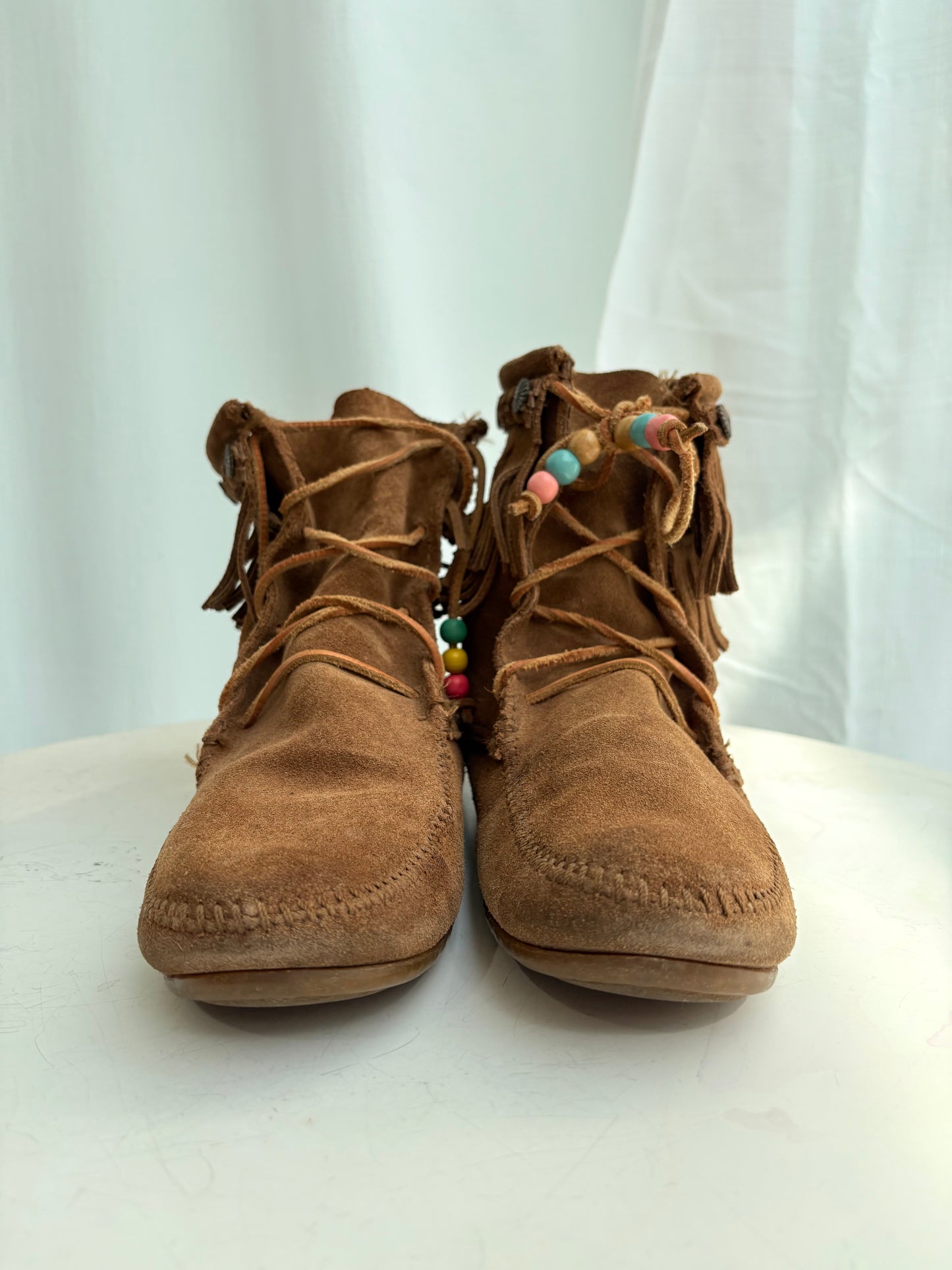 Minnetonka Double Fringe tramper