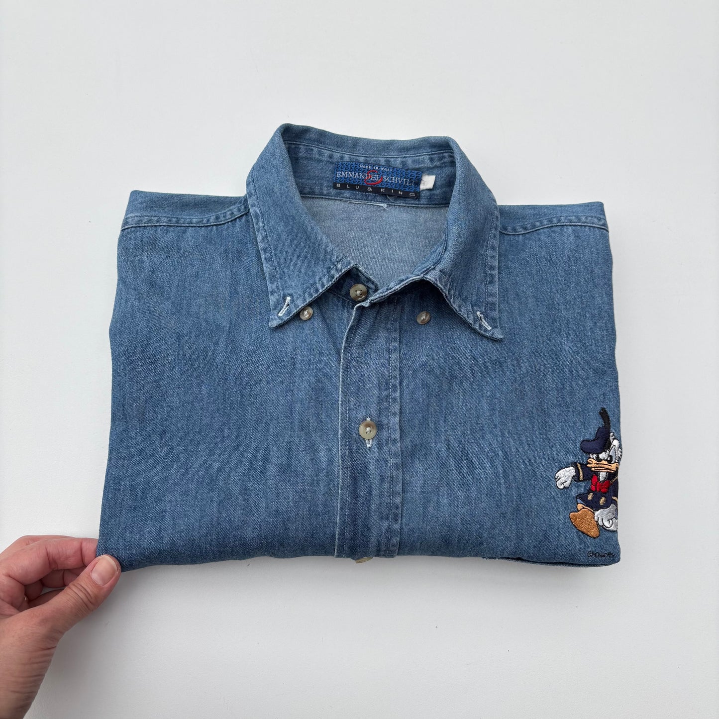 Button down Paperino shirt