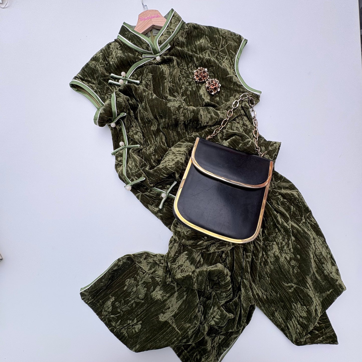 Qipao verde