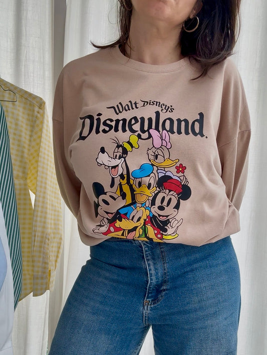 Felpa Disneyland caffellatte