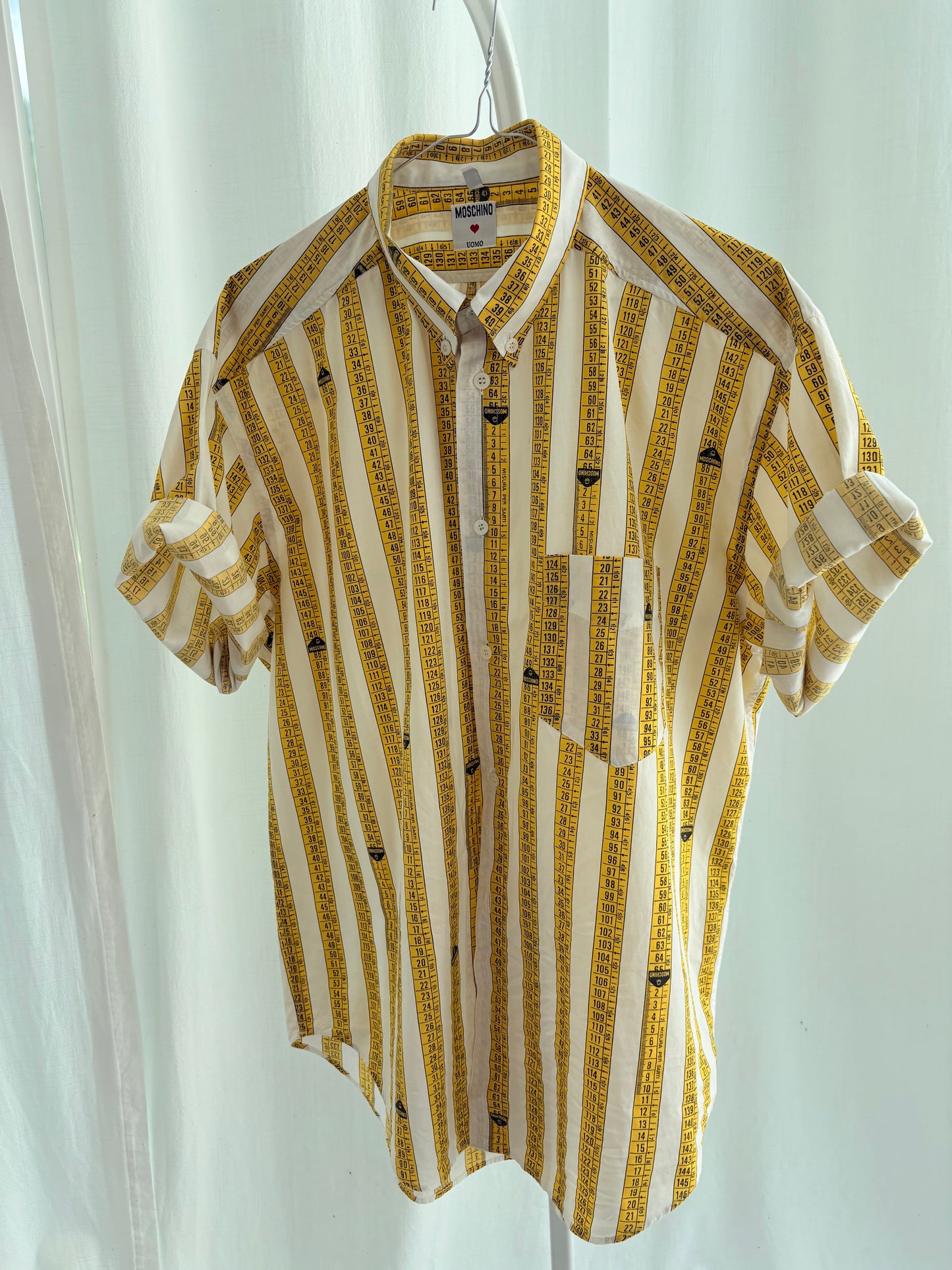 Moschino shirt “metro da sarto”