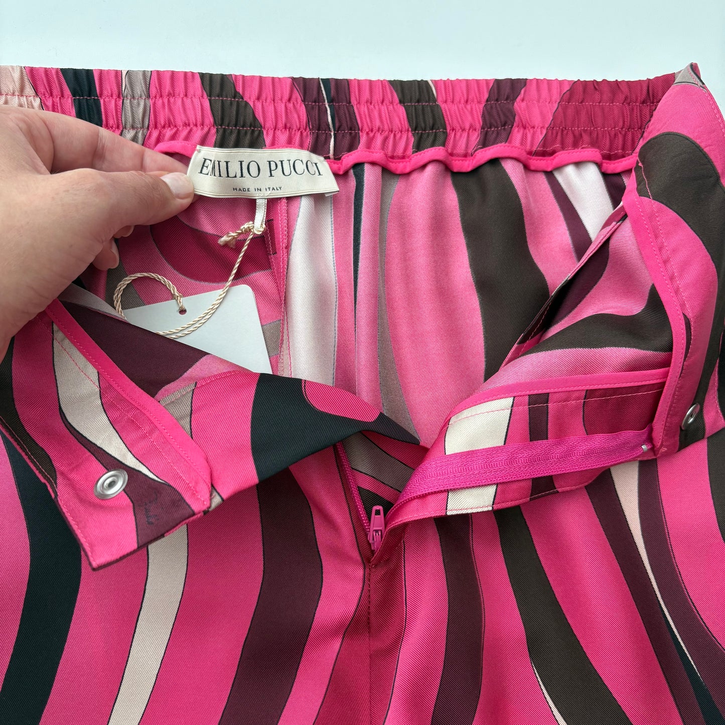 Pucci marble print trousers