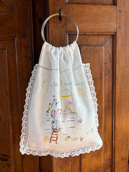Titina’s bag ricami bimbi