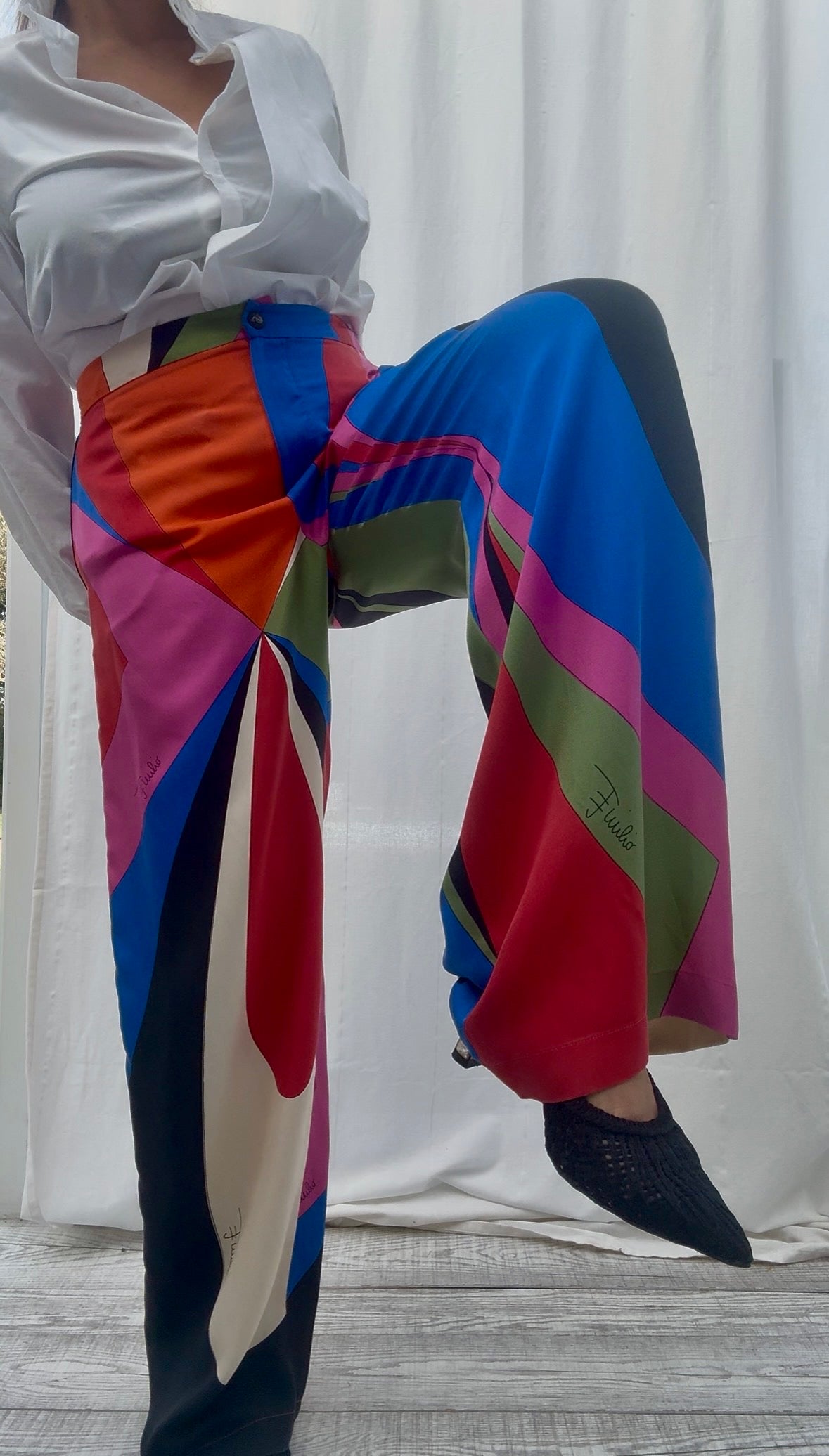 Pantaloni Pucci -p/e 3013 Peter Dundas