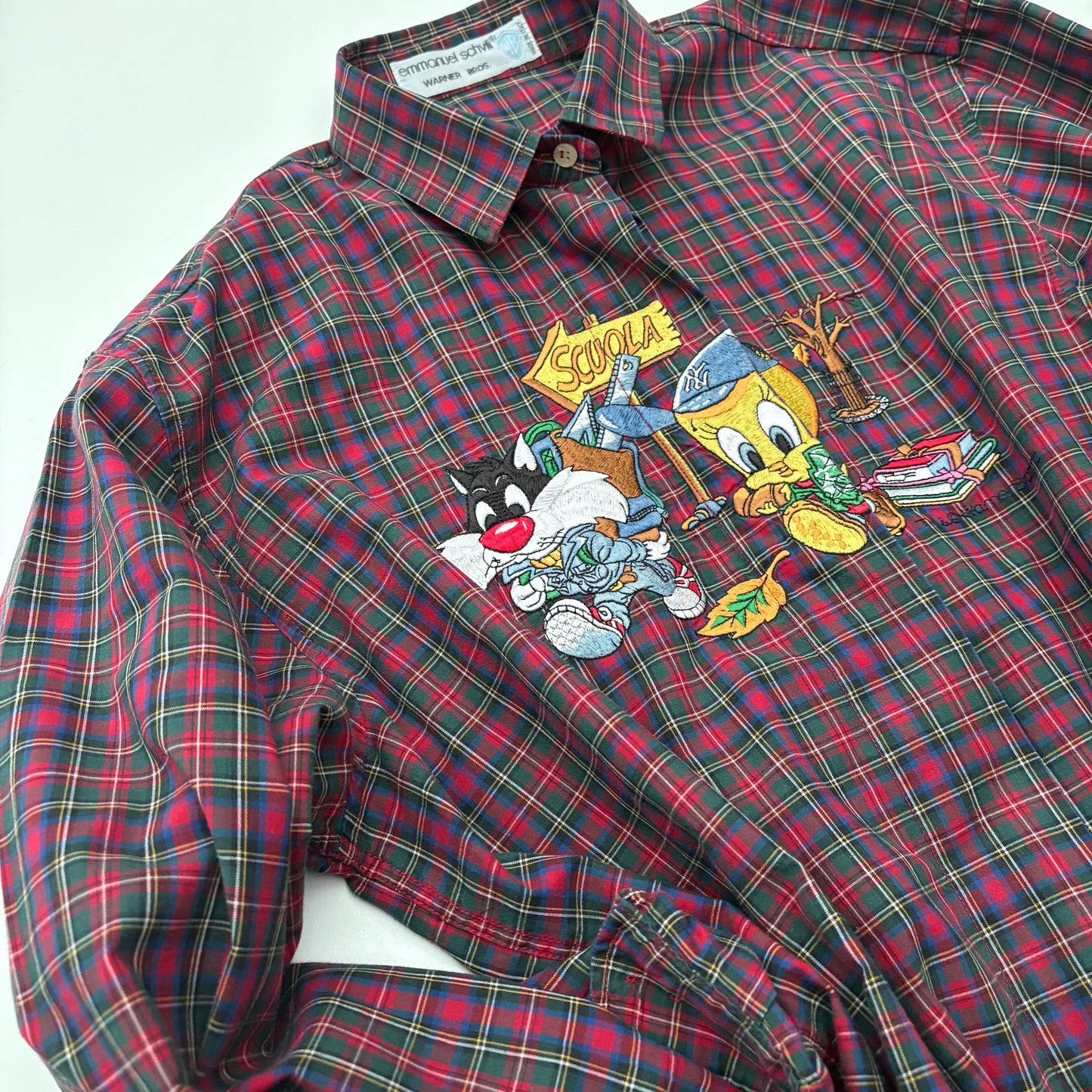 Scozzese shirt con Titti e Silvestro