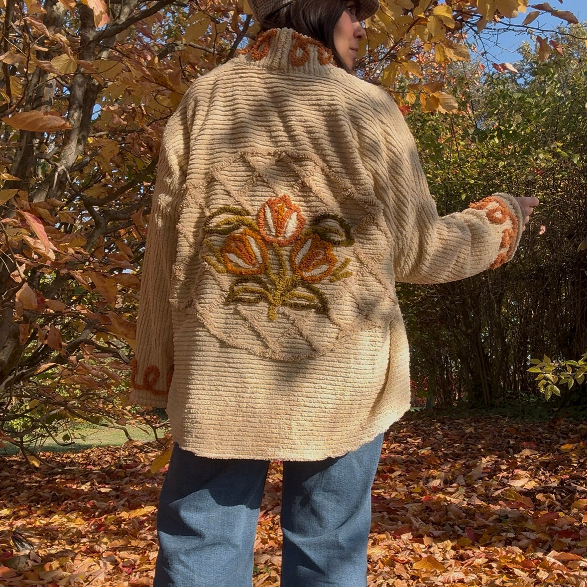 Giacca disegno centrale