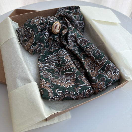 Fiocco paisley verde
