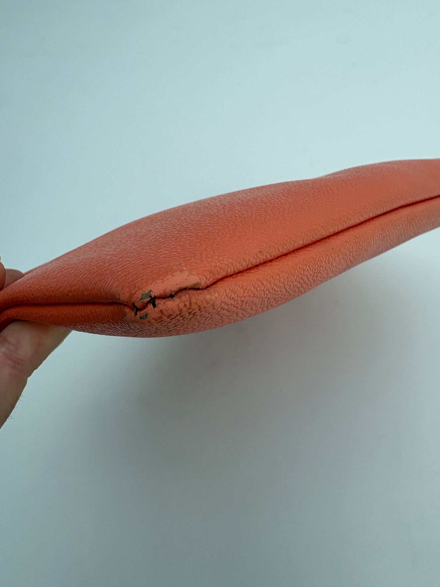 Trussardi Pochette/ busta piatta albicocca
