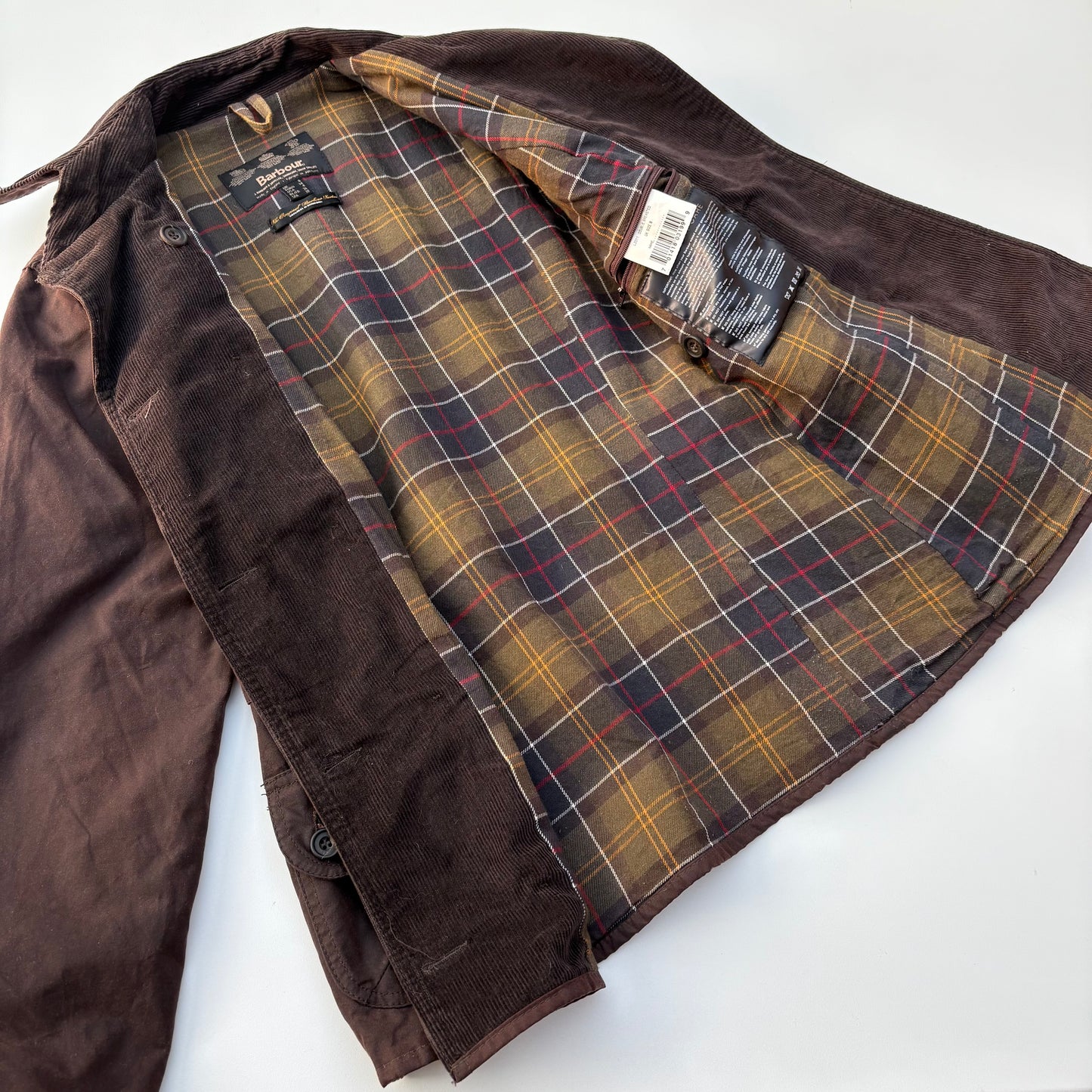 Barbour double breasted jacket