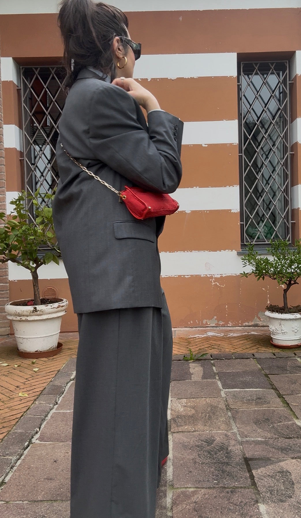 Blazer Doppiopetto grigio