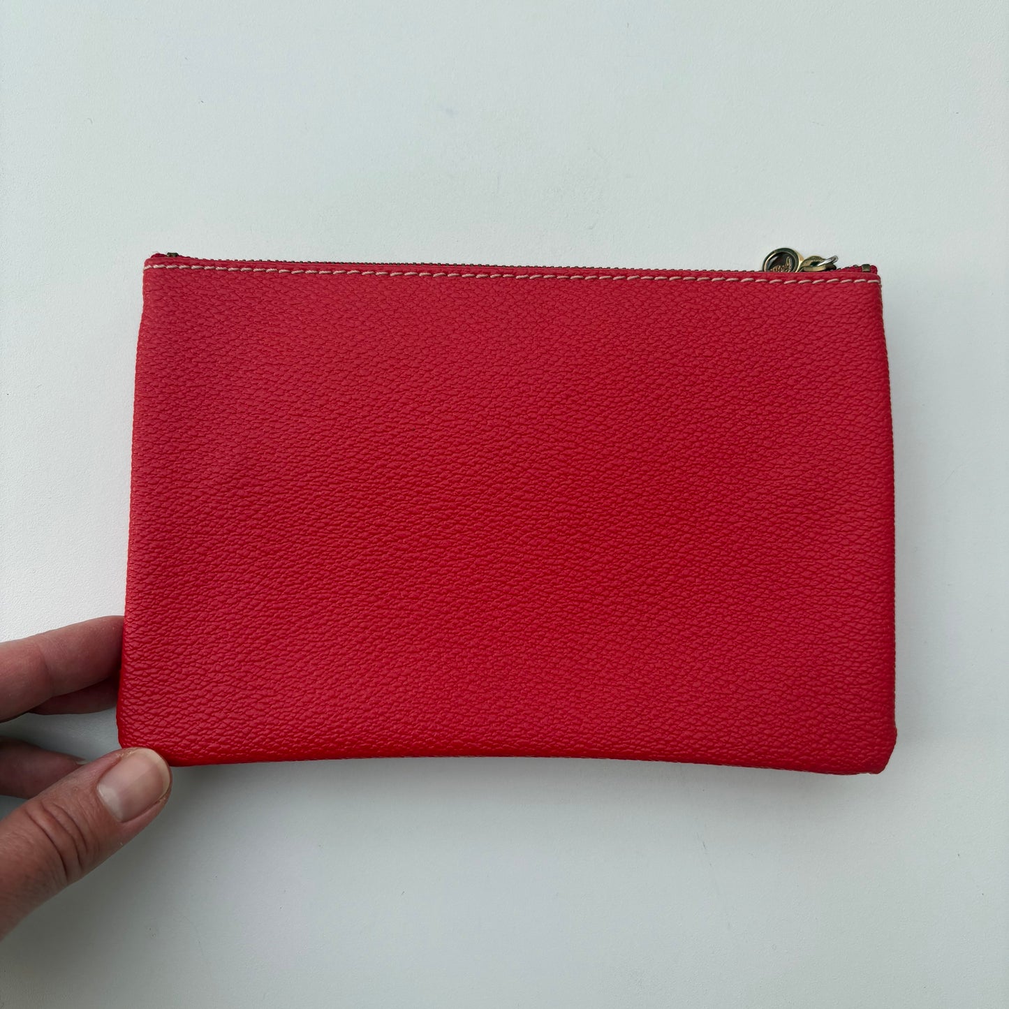 Pochette tris rossa Trussardi