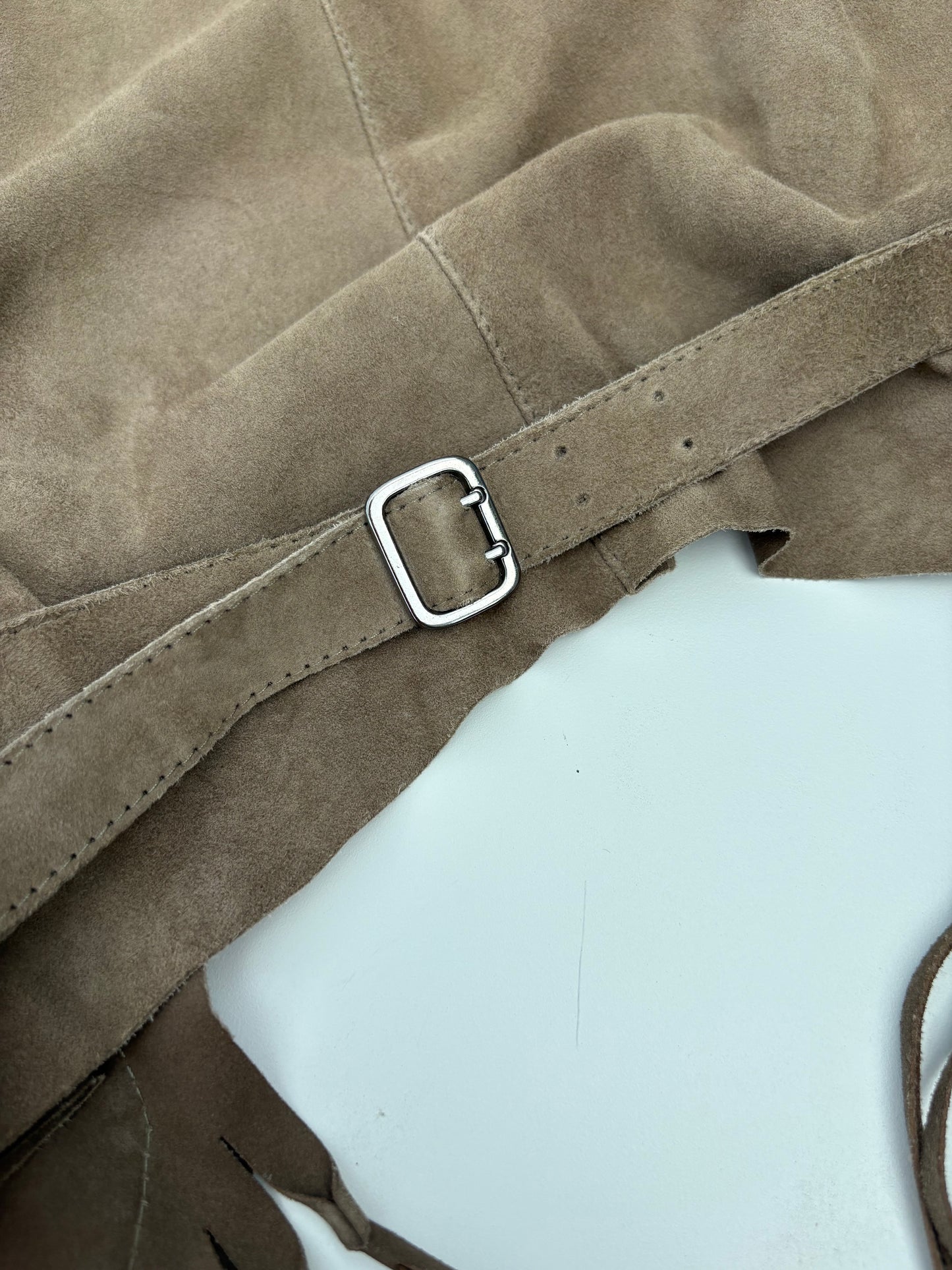 Gilet pelle scamosciata Roberto Cavalli