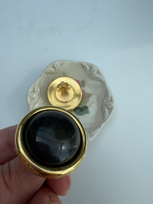 Clio tondi nero/ oro