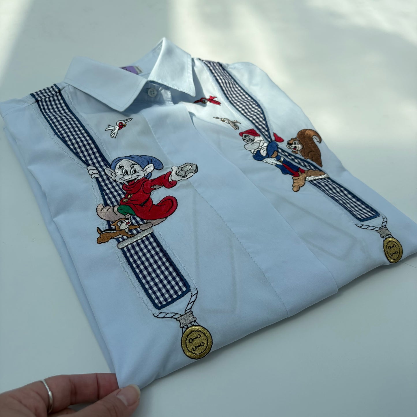 Camicia sette nani con bretelle ￼