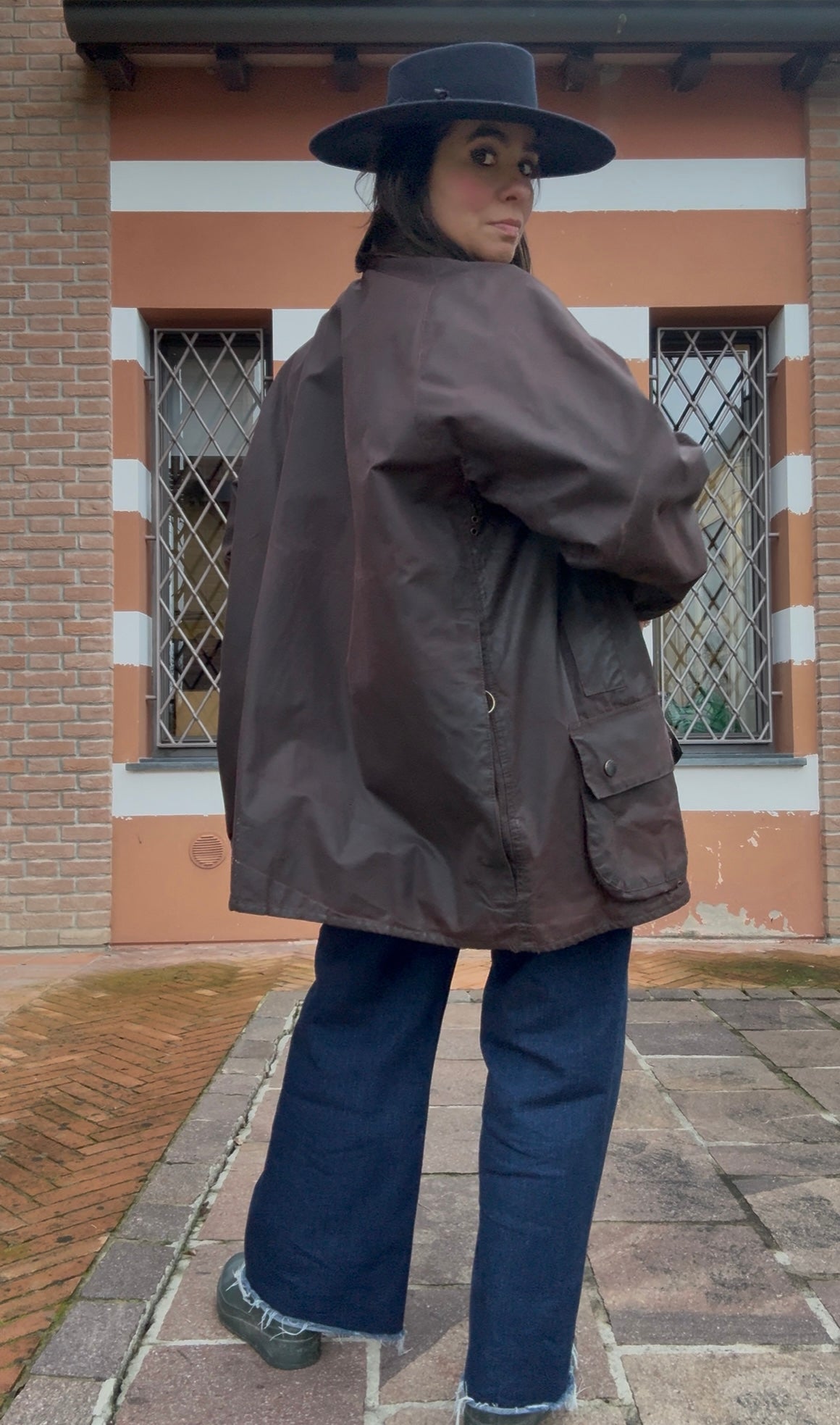 Beaufort  barbour marrone