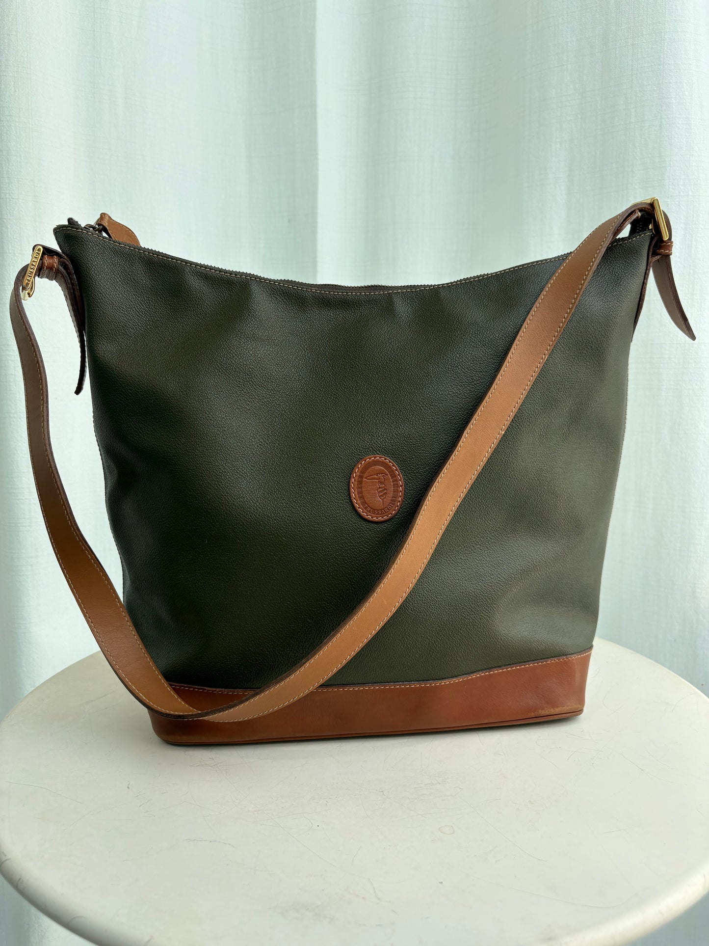 Tracolla verde Trussardi