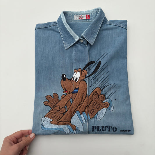 Pluto denim con difetti