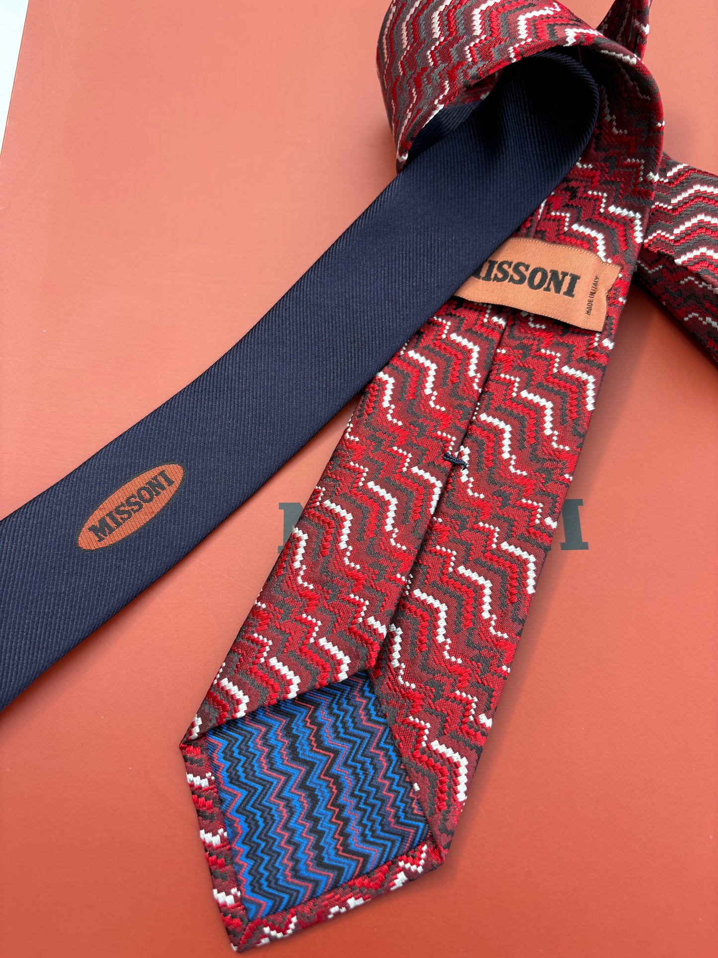 Cravatta Missoni rosso