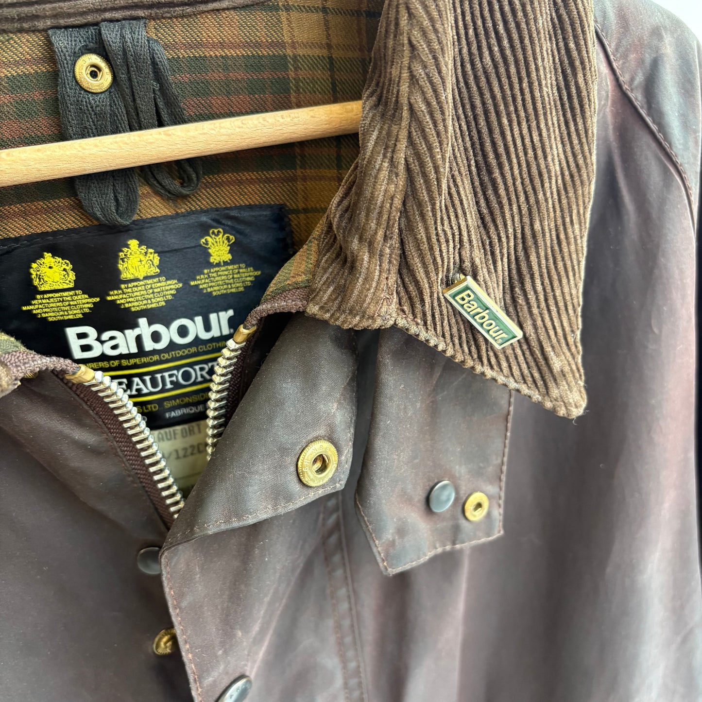 Beaufort  barbour marrone
