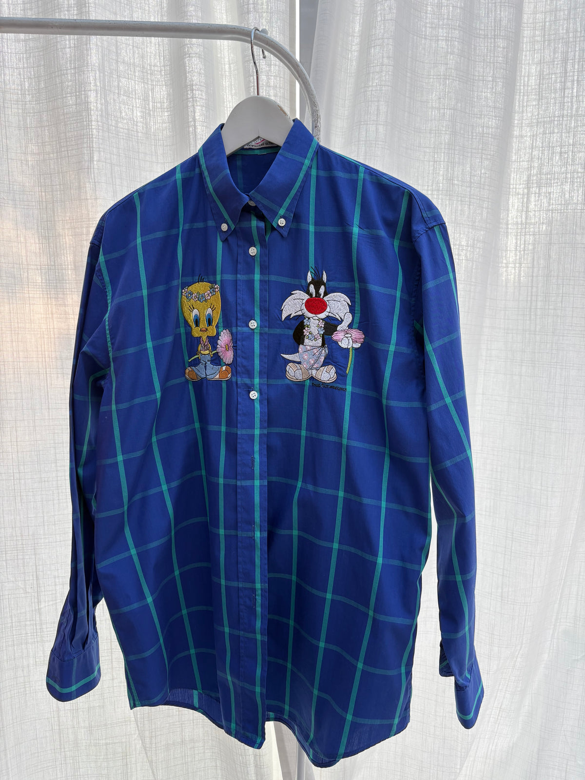 Camicia Schvili madras Titti e Silvestro.