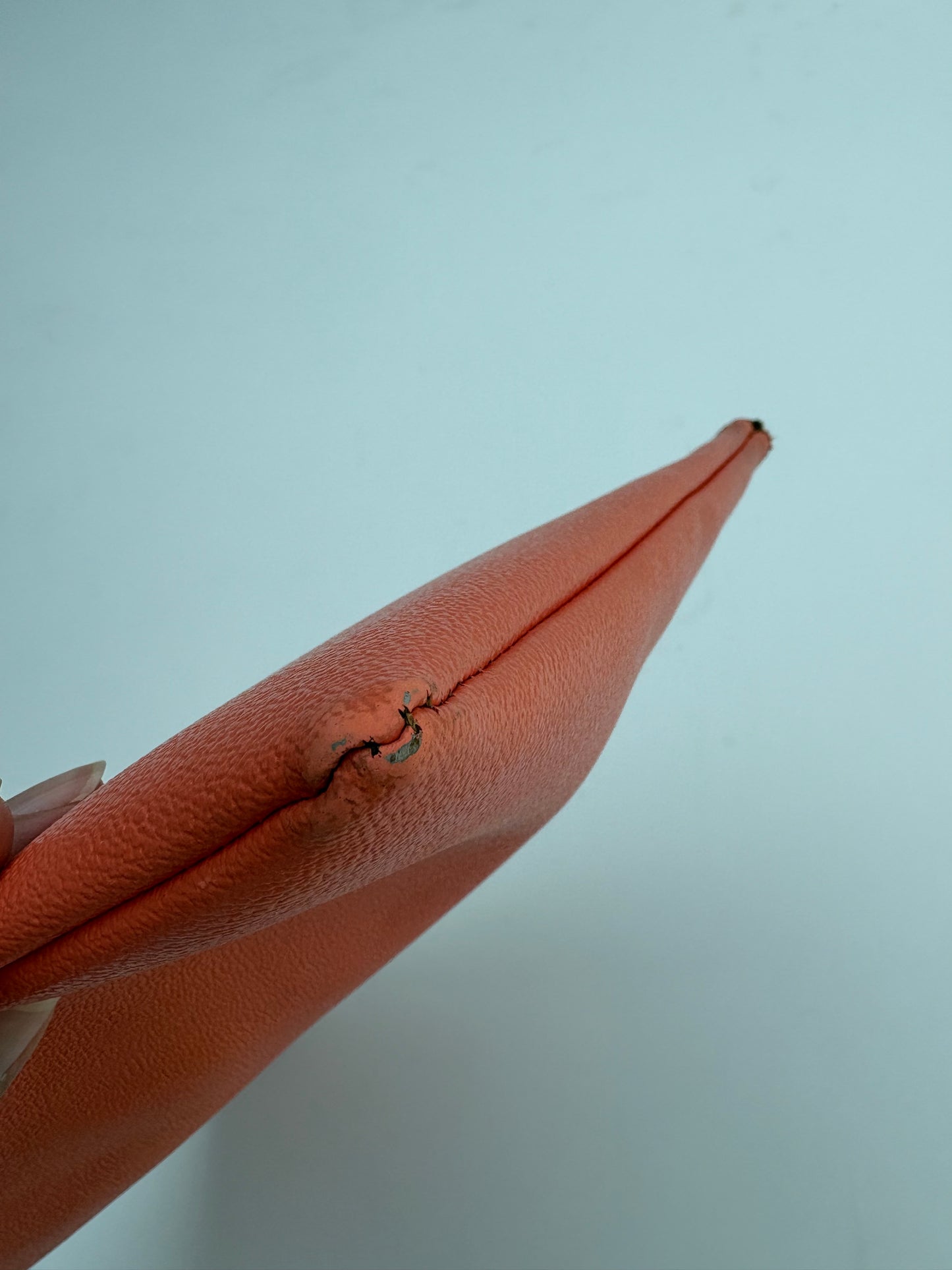 Trussardi Pochette/ busta piatta albicocca