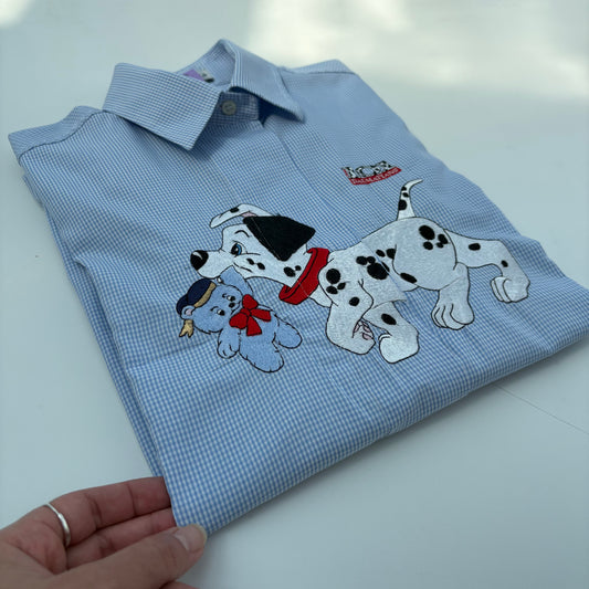 Dalmata shirt a quadretti