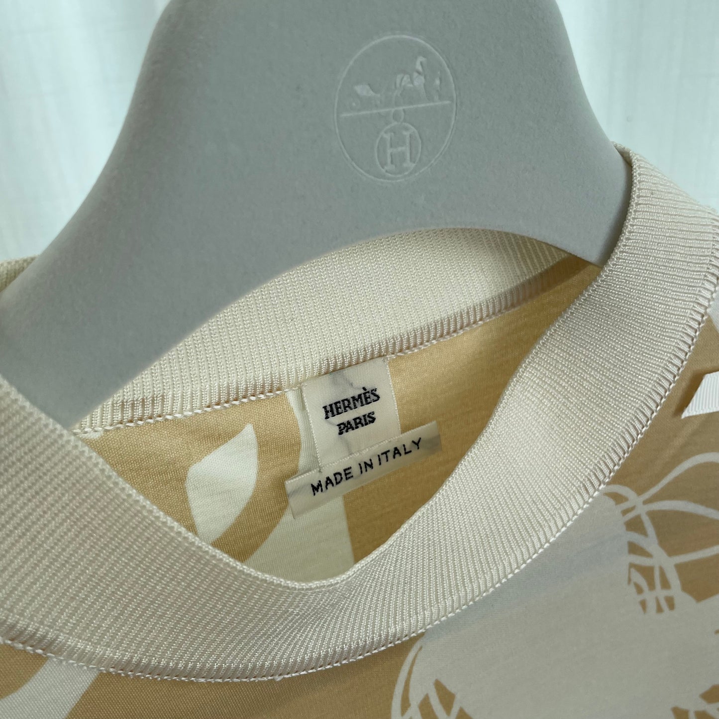 Hermès silk dress
