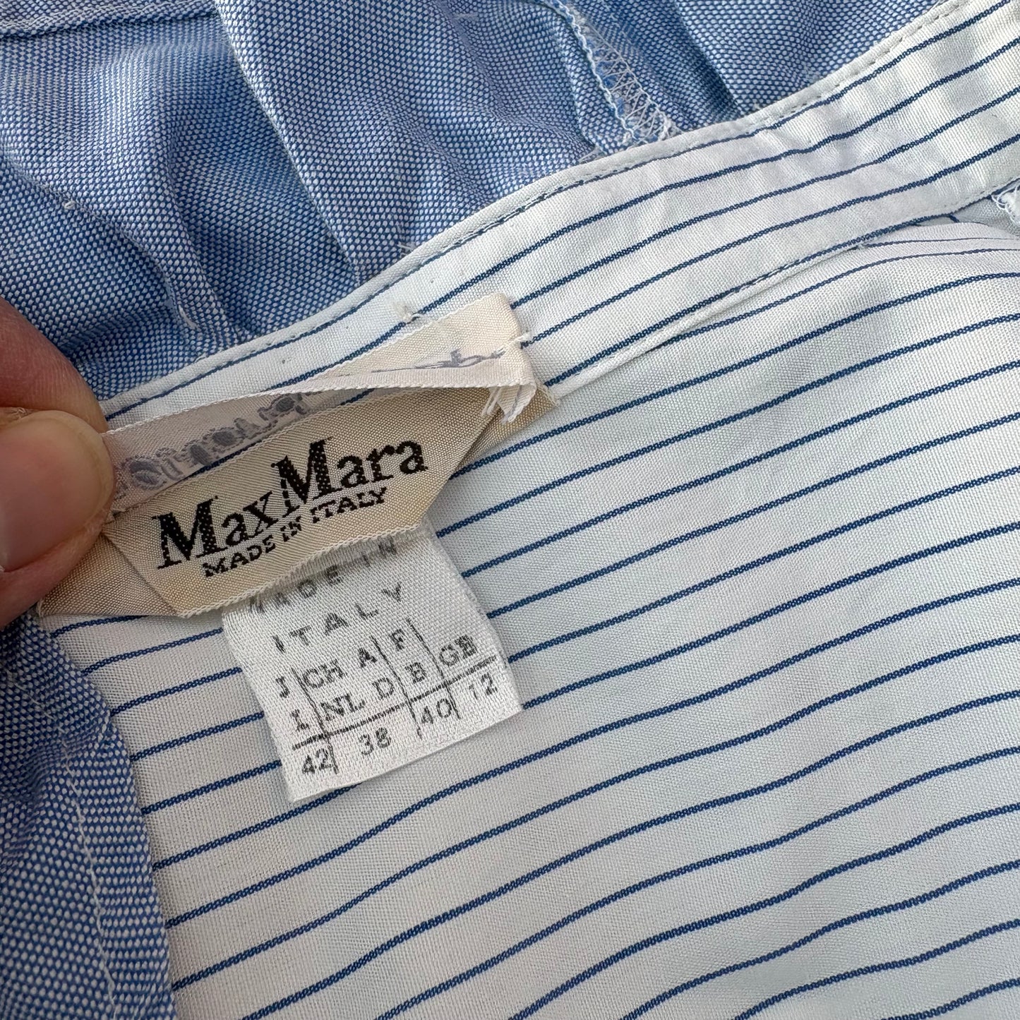 Sbarazzina Max Mara a righe