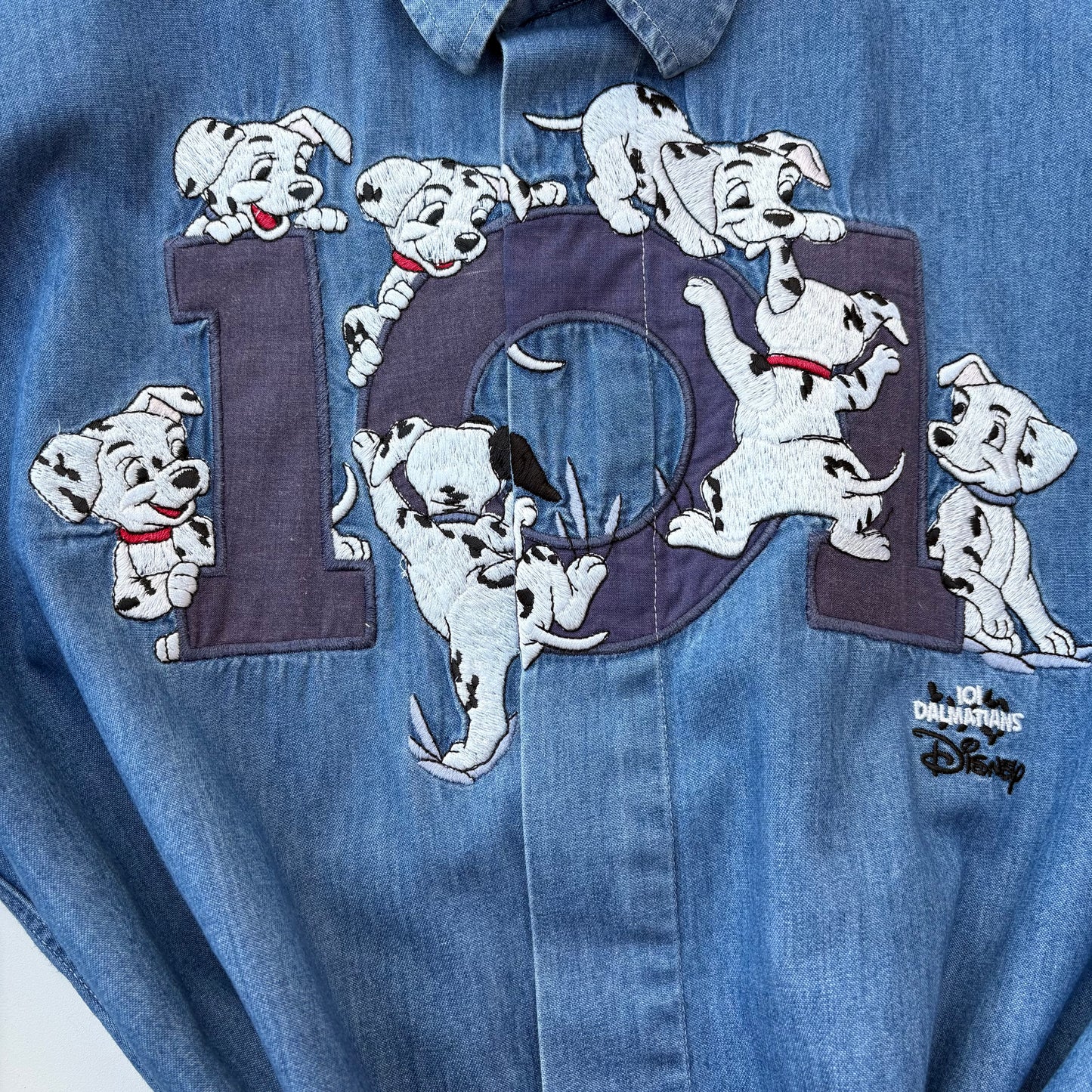 101 dalmata denim shirt