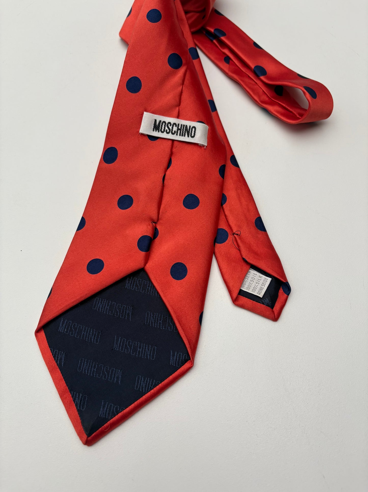 Moschino tie cravatta