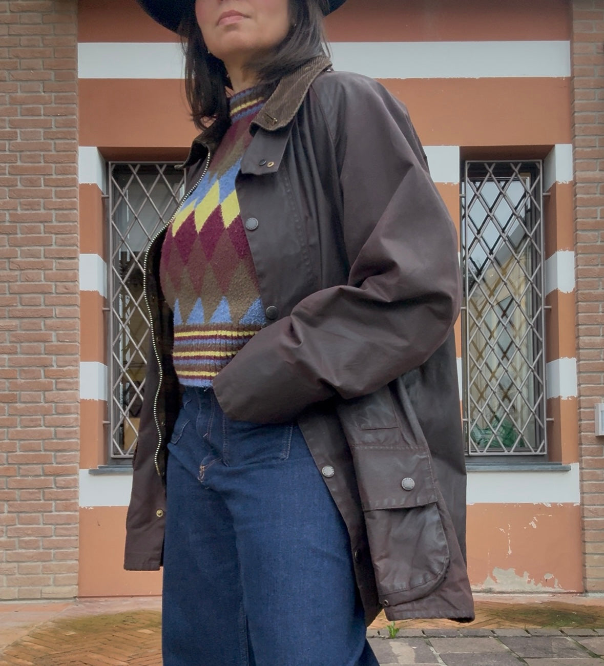 Beaufort  barbour marrone