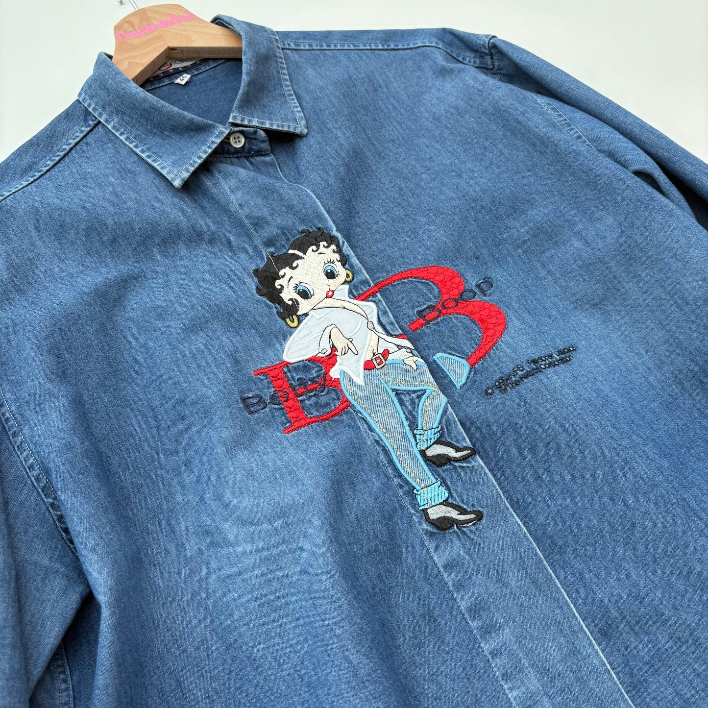 Betty Boop camicia jeans