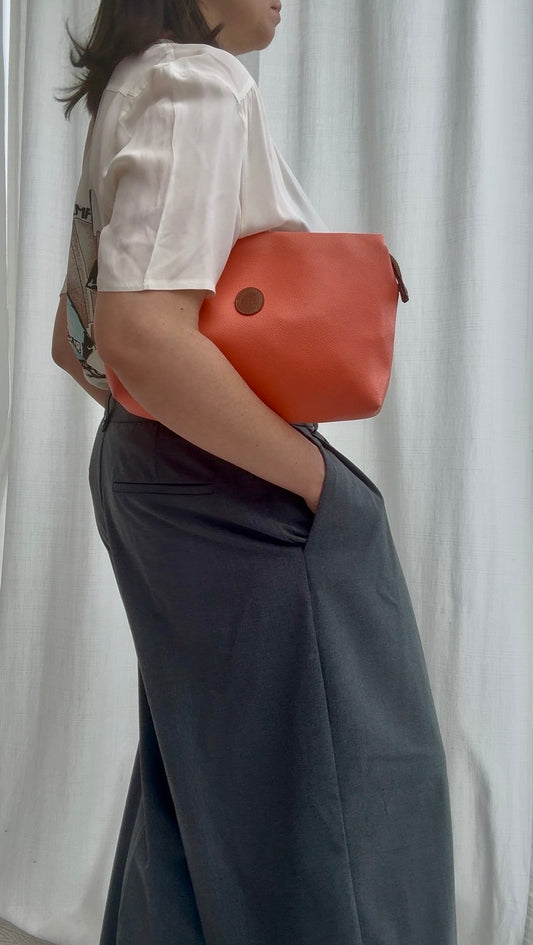 Trussardi albicocca con spessore