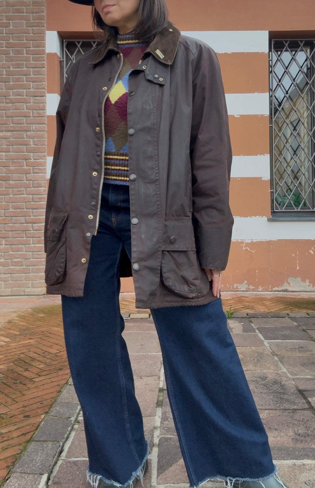 Beaufort  barbour marrone