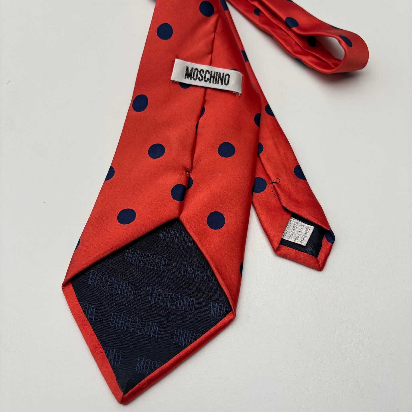 Moschino tie cravatta