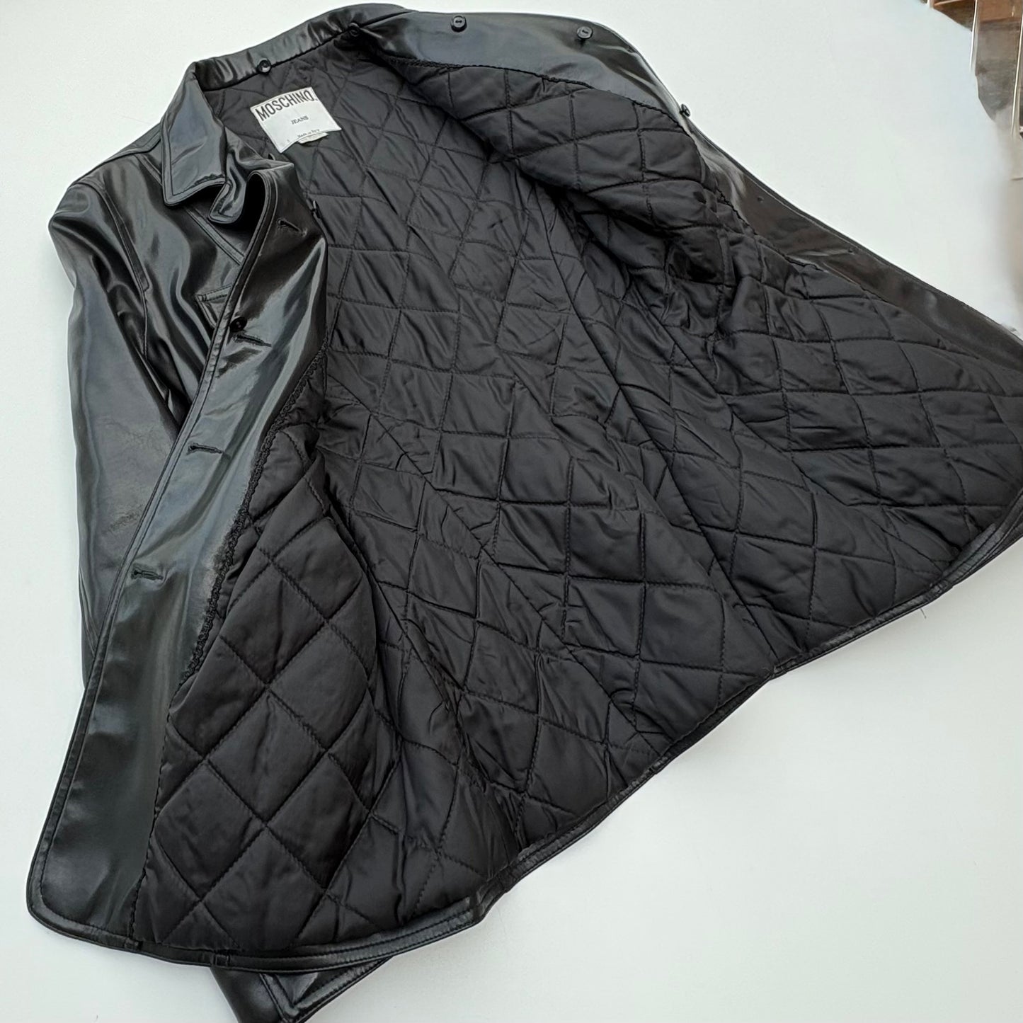 Moschino blazer similpelle